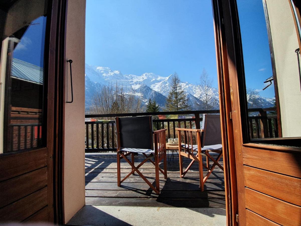 "Chalet Bobo" Cosy & Magnifique Vue Chx Sud Chamonix Exterior photo